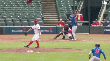 Andrew Chafin Ball In Dirt to Jonathon Long