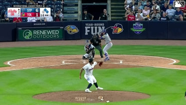 Aaron Sabato singles on a fly ball to center fielder Max Clark. Matt Wallner scores. Gabriel Gonzalez to 2nd.
