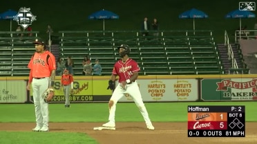 Liover Peguero knocks two hit, steals three bags