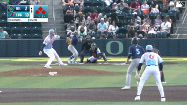 Liam Simon In play, run(s) to Slade Caldwell