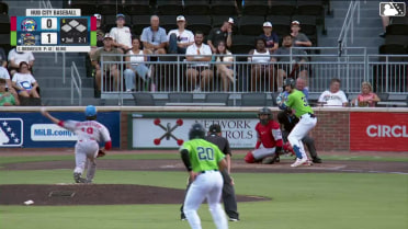 Paxton Kling singles on a line drive to left fielder TJayy Walton. Carter Garate scores. Neurelin Montero to 3rd. Chandler Pollard to 2nd.