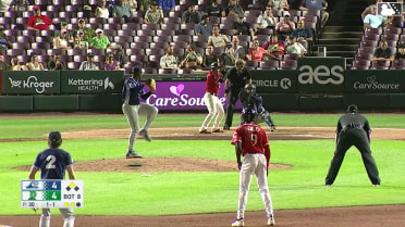 Johnny Ascanio singles on a line drive to right fielder Stephen Hrustich. Kyle Henley scores.