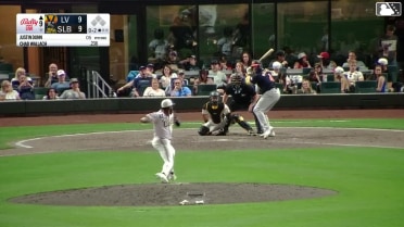Justin Dunn In play, run(s) to Chad Wallach