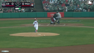 Khadim Diaw homers (2) on a fly ball to left center field.