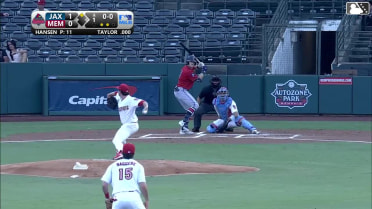 Pete Hansen In play, run(s) to Brayden Taylor