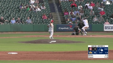 Will Simpson homers (6) on a fly ball to left center field. Jadher Areinamo scores.