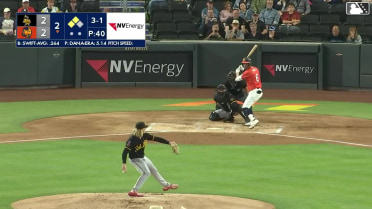 Drew Swift singles on a line drive to center fielder Jose Siri. Michael Stefanic scores. Junior Perez to 3rd.