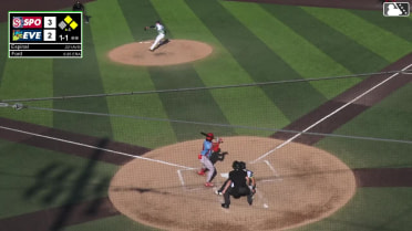 Alan Espinal homers (7) on a fly ball to left field. Robert Calaz scores. Derek Bernard scores.