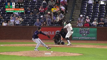 Tony Blanco Jr. homers (15) on a fly ball to right field.