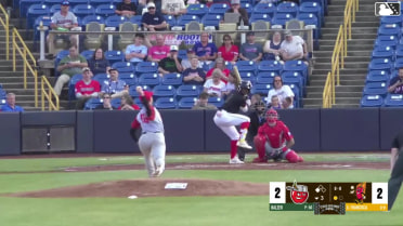 Welbyn Francisca homers (4) on a fly ball to right field. Nolan Schubart scores.