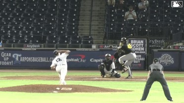 Murf Gray homers (3) on a fly ball to left field. Dylan Palmer scores. Canon Reeder scores.