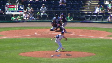 Marcus Semien homers (1) on a fly ball to left center field. Wyatt Young scores. Luis Robert Jr. scores.