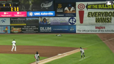 Chase Call's diving catch