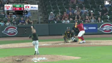 Jaycob Deese In play, run(s) to Yoeilin Cespedes