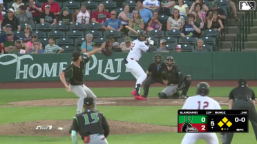 Samuel Munoz out on a sacrifice fly to center fielder Victor Acosta. Emil Morales scores. Chase Harlan to 3rd. Eduardo Guerrero to 2nd.