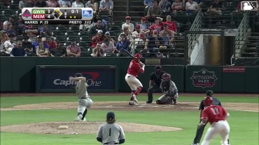 Hayden Harris In play, run(s) to César Prieto