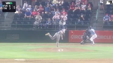 Ryland Zaborowski homers (2) on a fly ball to left center field.