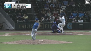 Korey Lee homers (10) on a fly ball to left field.