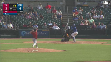 Dylan File In play, run(s) to Justin Dean