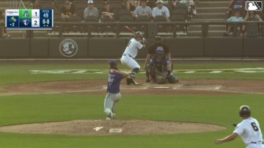 Jackson Castillo singles on a line drive to right fielder GJ Hill. Connor McGinnis scores. Jace Avina to 3rd.