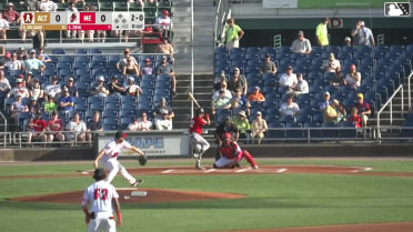 Keiner Delgado homers (4) on a fly ball to right field.