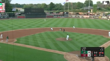 Kendall George sets Great Lakes stolen base record