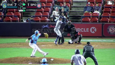 Anthony Donofrio homers (10) on a fly ball to left center field. Cesar Quintas scores.