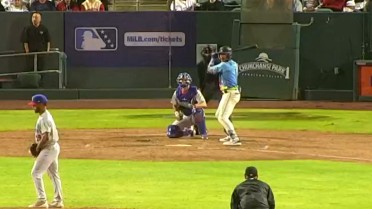 Roldy Brito's first home run