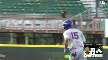 Jeremy Rodriguez hammers a solo home run