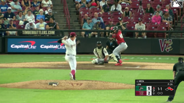 Jose Meza singles on a line drive to center fielder Braylon Payne. Eduardo Quintero scores. Emil Morales to 3rd.
