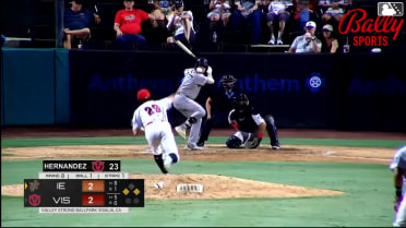 Dustin Crenshaw out on a sacrifice fly to left fielder Abdias De La Cruz. Cesar Quintas scores. Estevan Moreno to 2nd.