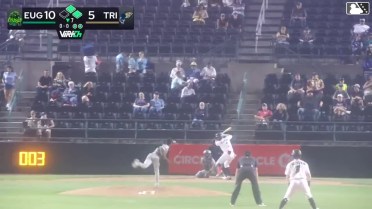 Adrian Placencia singles on a fly ball to right fielder Trevor Cohen. David Mershon scores. Matt Coutney to 3rd.