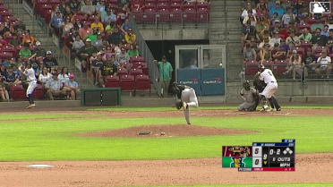 Danny De Andrade homers (12) on a fly ball to left center field.