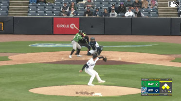 Victor Acosta reaches on a fielding error by third baseman Cristian Santana. Alfredo Alcantara scores. Peyton Stovall to 2nd.