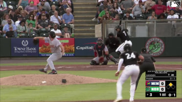 Pete Hansen In play, run(s) to Tommy Pham