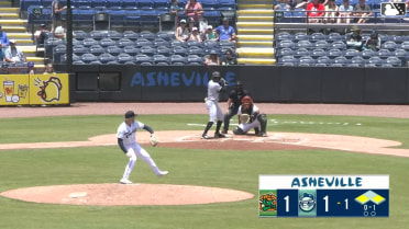 Shalin Polanco doubles (4) on a line drive to right fielder Nehomar Ochoa Jr. Brian Sanchez scores. Camden Janik to 3rd.
