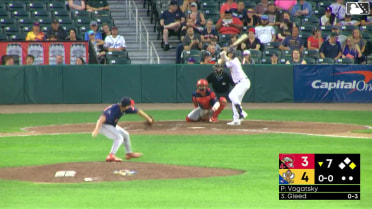 Dub Gleed homers (7) on a fly ball to left field. Nick Goodwin scores.