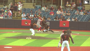 Logan Samuels In play, run(s) to John Spikerman