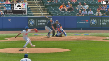 Milan Tolentino homers (15) on a fly ball to right center field.
