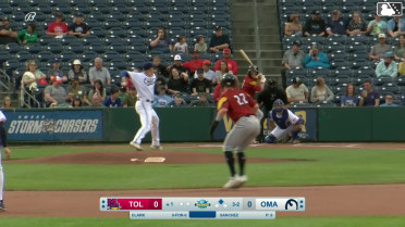 Aaron Sanchez In play, run(s) to Max Clark
