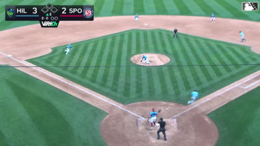 Justin Loer's play to first