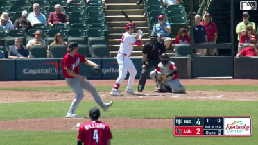 Michael Toglia homers (8) on a fly ball to right field.