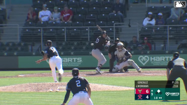 Domingo Gonzalez In play, run(s) to Gage Workman