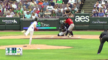 Danny De Andrade singles on a ground ball to shortstop Julio Carreras. Eduardo Tait scores.