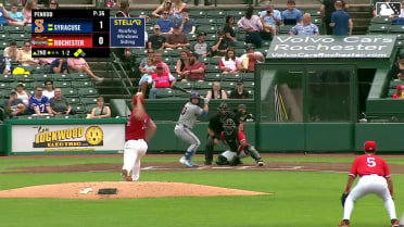 Ben Rortvedt singles on a line drive to left fielder Christian Franklin. Ji Hwan Bae scores. Cristian Pache to 3rd.