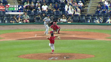 Zach Kokoska hits a sacrifice bunt. Conner Capel scores. Jose Torres to 3rd. Zach Kokoska to 1st.