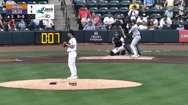Rays No. 18 prospect Adrian Santana's four-hit game