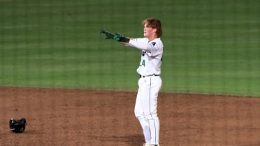 Owen Carey's three-run double