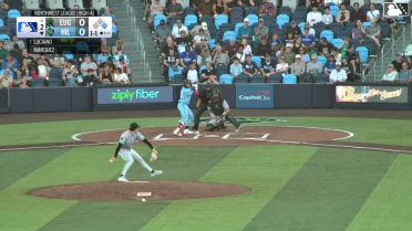 Ivan Luciano homers (1) on a fly ball to right field. Yassel Soler scores.