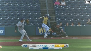 Brett Squires homers (25) on a fly ball to right center field.